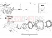 DUCATI Monster 696 ANNIVERSARY CYLINDER - PISTON » ENGINE CASE