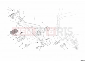 DUCATI Hypermotard 796 FOOTRESTS, RIGHT » UNCLASSIFIED