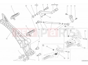 DUCATI Monster 796 ABS ANNIVERSARY FOOTRESTS, LEFT » UNCLASSIFIED