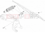 DUCATI Monster 796 ANNIVERSARY REAR SHOCK ABSORBER » SWING ARM