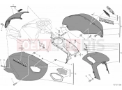 DUCATI Monster 796 ANNIVERSARY FAIRING » PLASTICS