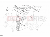DUCATI 2013 Superbike 848 REAR SHOCK ABSORBER » SWING ARM
