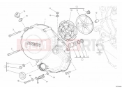 DUCATI Superbike 848 EVO CLUTCH COVER » CLUTCH