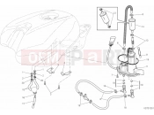 DUCATI Superbike 848 EVO 32A - FUEL PUMP » INTAKE, CARBURETTOR