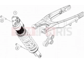 HUSQVARNA 2016 Offroad FE 501S (F2475P4) [US] SHOCK ABSORBER|Frame|04