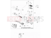 HUSQVARNA 2015 Offroad FE 350 (F2203O4) [EU] FRONT BRAKE CONTROL|Frame|13