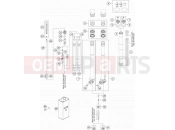 HUSQVARNA 2019 Offroad TE 250i (F2303S7) [EU] FRONT FORK DISASSEMBLED|Frame|01