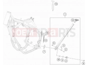 HUSQVARNA 2019 Offroad TE 250i (F2303S7) [EU] SIDE / CENTER STAND|Frame|03