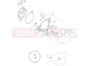 HUSQVARNA 2015 Offroad FE 250 (F2103O4) [EU] CLUTCH COVER|Engine|30