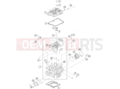 HUSQVARNA 2015 Offroad FE 250 (F2103O4) [EU] CYLINDER HEAD|Engine|36