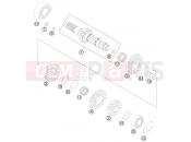HUSQVARNA 2015 Offroad FC 350 (F2201O1) [EU] TRANSMISSION I - MAIN SHAFT|Engine|33