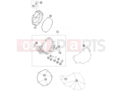 HUSQVARNA 2014 Offroad FC 350 HQV (F2201N1) [EU] CLUTCH COVER|Engine|30