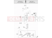 HUSQVARNA 2019 Offroad FC 450 (F2401S1) [] REAR BRAKE CONTROL|Frame|13