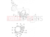 HUSQVARNA 2019 Offroad FC 450 (F2401S1) [] CLUTCH COVER|Engine|30