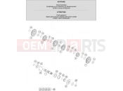 HUSQVARNA 2019 Offroad FC 450 (F2401S1) [] TRANSMISSION II - COUNTERSHAFT|Engine|33