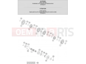 HUSQVARNA 2019 Offroad FC 450 (F2401S1) [] TRANSMISSION II - COUNTERSHAFT|Engine|33