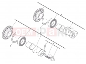 HUSQVARNA 2014 Offroad TE 449-511 CAMSHAFT IN-EX