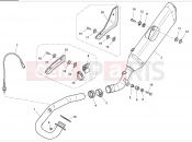 HUSQVARNA 2014 Offroad TE 449-511 EXHAUST SYSTEM
