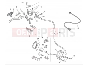 HUSQVARNA 2014 Offroad TE 449-511 FRONT BRAKE SYSTEM