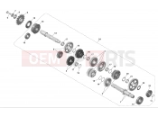 HUSQVARNA 2013 NUDA 900-900R ABS GEAR BOX