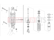 HUSQVARNA 2013 NUDA 900-900R ABS REAR SUSPENSION (STD)