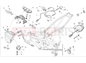 HUSQVARNA 2013 NUDA 900-900R ABS ELECTRIC INSTRUMENTS