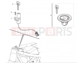 HUSQVARNA 2013 NUDA 900-900R ABS IGNITION SWITCH - KEY