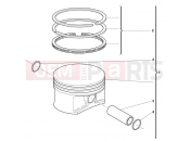 HUSQVARNA TR 650 TERRA-STRADA PISTON