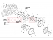 HUSQVARNA TR 650 TERRA-STRADA OIL PUMP