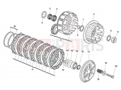 HUSQVARNA TR 650 TERRA-STRADA CLUTCH