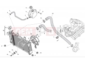HUSQVARNA TR 650 TERRA-STRADA COOLING SYSTEM
