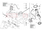 HUSQVARNA TR 650 TERRA-STRADA FUEL TANK