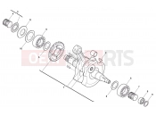 HUSQVARNA TXC 511 CRANK SHAFT