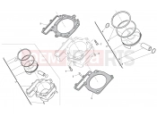 HUSQVARNA TXC 511 CYLINDER - PISTON