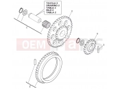 HUSQVARNA TXC 511 OILPUMP GEAR