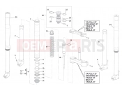 HUSQVARNA TXC 511 FRONT FORK ASSEMBLY
