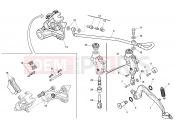 HUSQVARNA TXC 511 REAR BRAKE SYSTEM