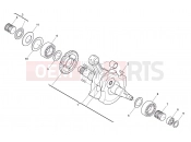 HUSQVARNA TE 449-511 CRANK SHAFT