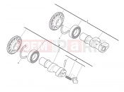 HUSQVARNA TE 449-511 CAMSHAFT IN-EX