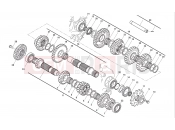 HUSQVARNA TE 449-511 GEAR BOX