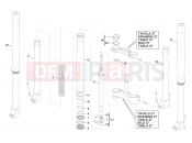HUSQVARNA TE 449-511 FRONT FORK ASSEMBLY