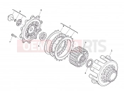HUSQVARNA TC 449 CLUTCH