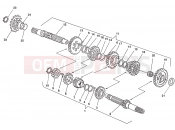 HUSQVARNA 2013 WR 250-300 GEAR BOX