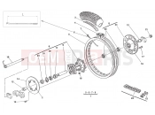 HUSQVARNA 2013 WR 250-300 REAR WHEEL