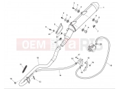 HUSQVARNA TE-SMR 125 EXHAUST SYSTEM
