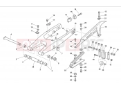 HUSQVARNA TE-SMR 125 REAR SWING ARM