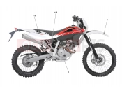 HUSQVARNA TE-SMR 125 TRANSFERS (TE)