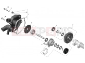 HUSQVARNA 2012 NUDA 900-900R WATER PUMP