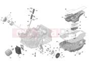 HUSQVARNA 2012 NUDA 900-900R LUBRICATION SYSTEM