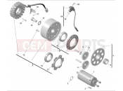 HUSQVARNA 2012 NUDA 900-900R ENGINE ELECTRONICS